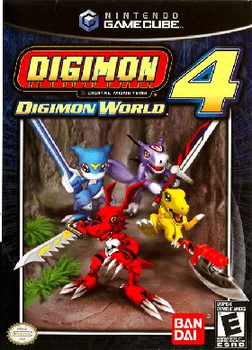 Digimon World 4 box cover front